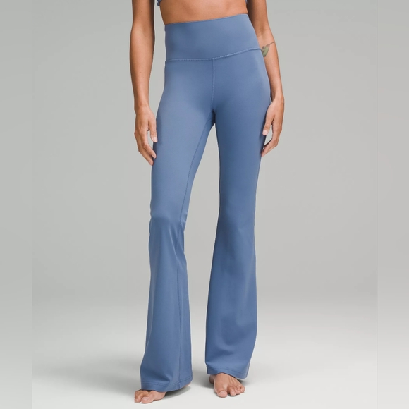 lululemon athletica Pants - Lululemon Groove Align Flare Pant Blue Size 8 32"